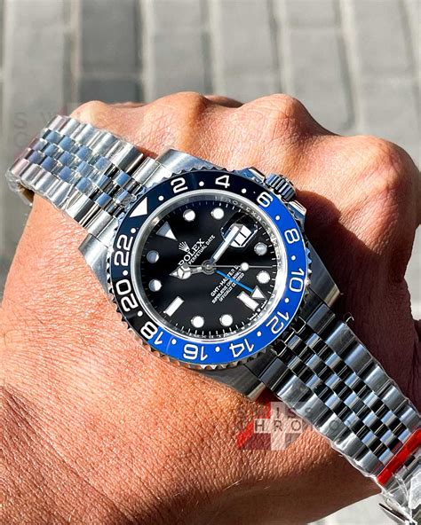 Clean Factory Rolex GMT Master II 126710BLNR Jubilee, “BATMAN.